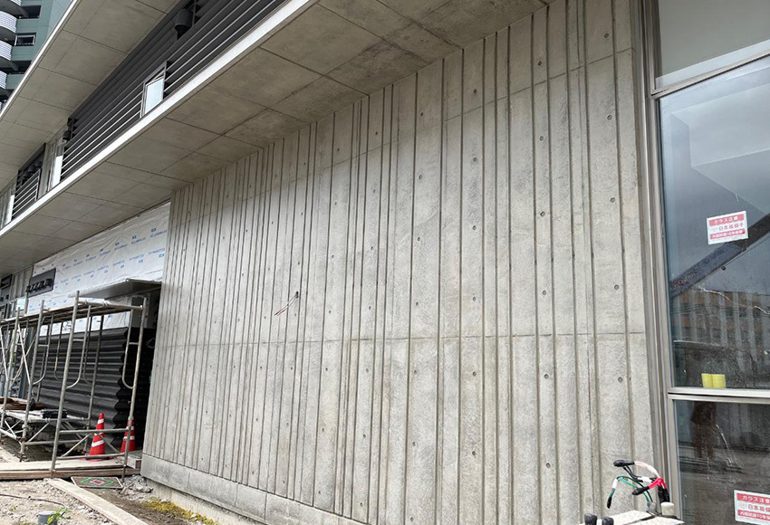 コンクリート構造物打放し補修工事